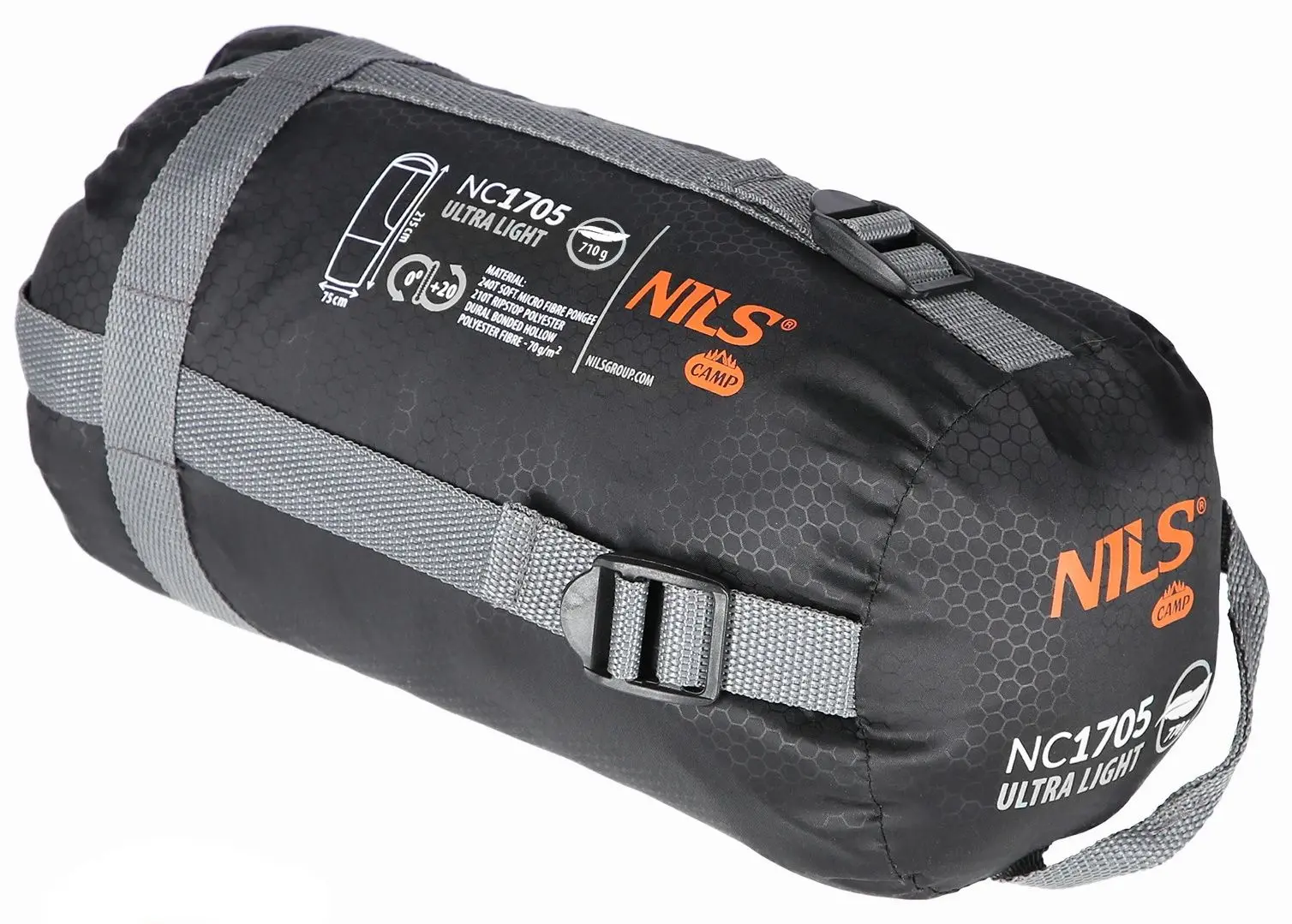 Спальный мешок Nils Camp Ultra Light NC1705 (Grey) - 8
