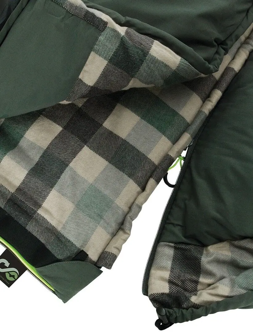 Спальный мешок Outwell Camper Lux Double 230421 (Green) - 3