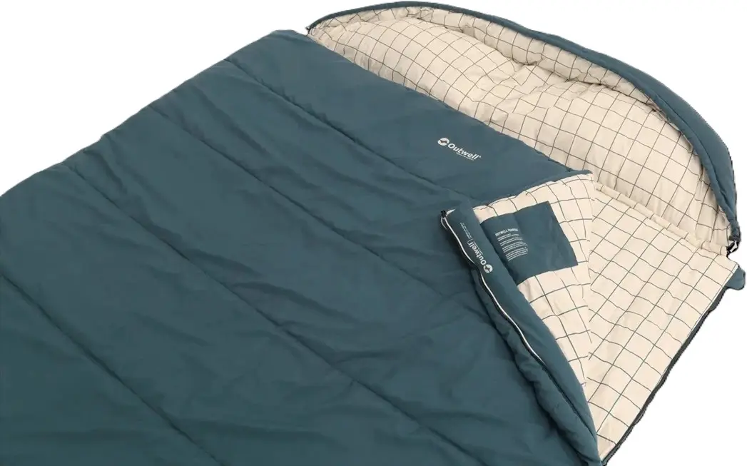 Sac de dormit Outwell Camper Lux Double (Blue) - 4