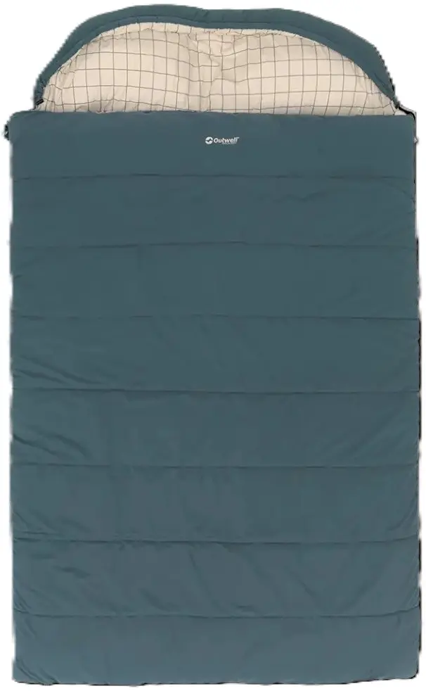 Sac de dormit Outwell Camper Lux Double (Blue)