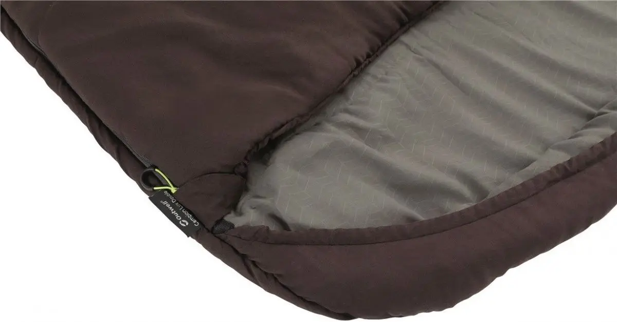 Sac de dormit Outwell Campion Lux Double Left (Brown) - 3