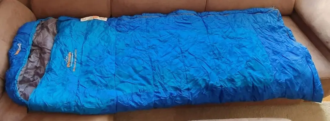 Sac de dormit Pinguin Blizzard Junior 150 Left (Blue)