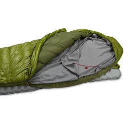 Sac de dormit Pinguin Liner Mummy 175 Right (Grey) Thumb