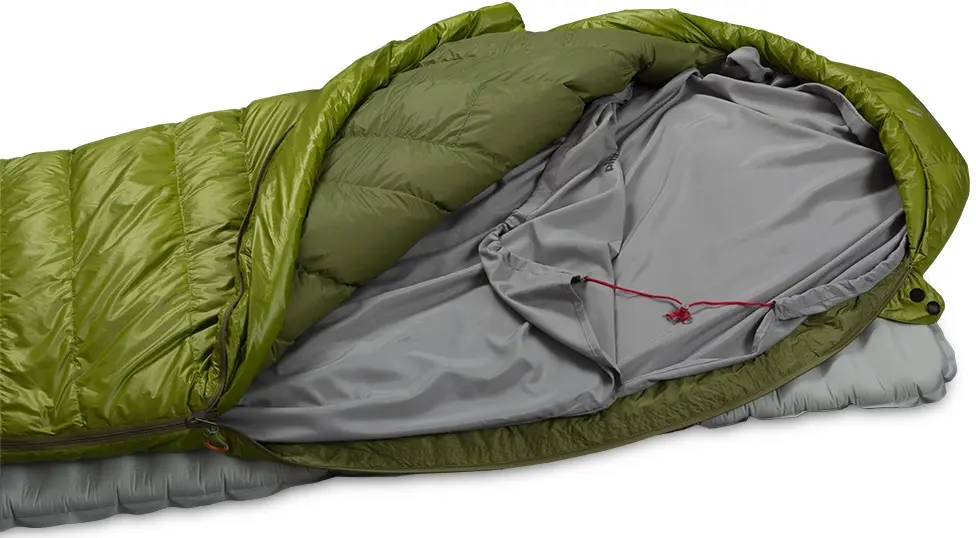 Sac de dormit Pinguin Liner Mummy 175 Right (Grey)