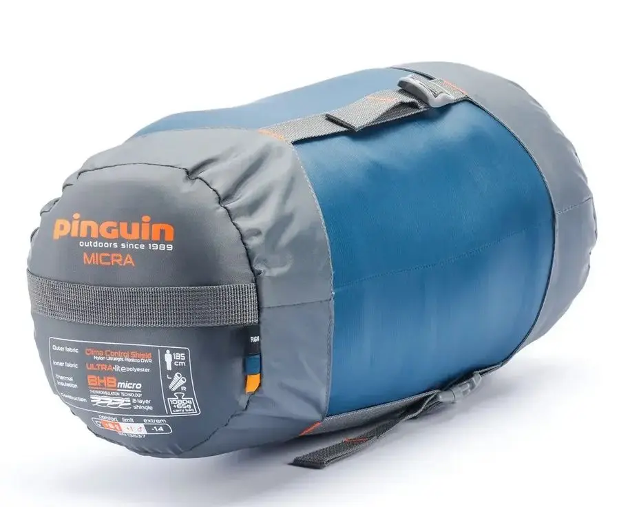 Sac de dormit Pinguin Micra 185 R (Blue)