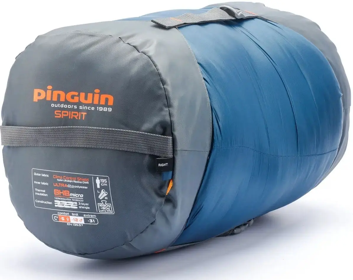Sac de dormit Pinguin Spirit L (Blue) - 10