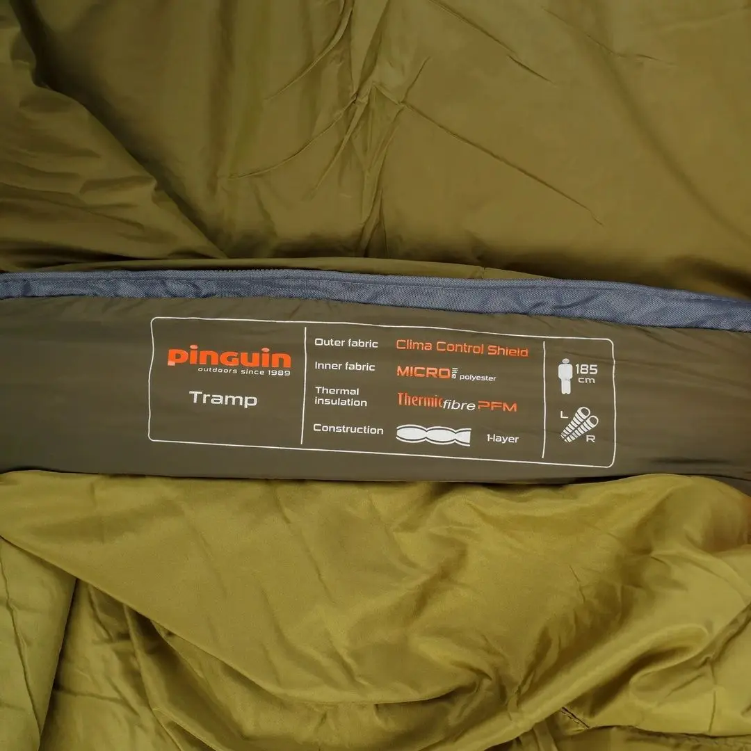 Sac de dormit Pinguin Tramp L (Khaki) - 4