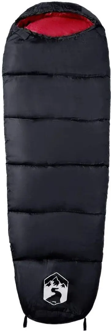 Спальный мешок VidaXL 94482 194cm (Black/Red)