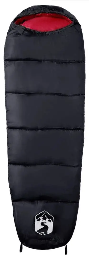 Sac de dormit VidaXL 94510 (Black/Red)