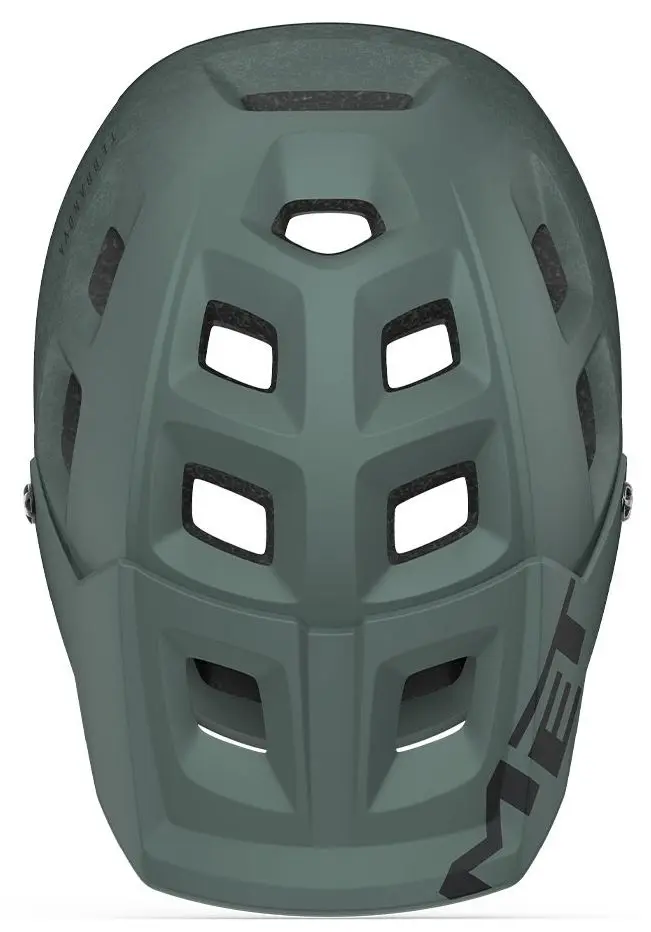 Casca de protectie Met Terranova M (Sage Green/Black Matt) - 4