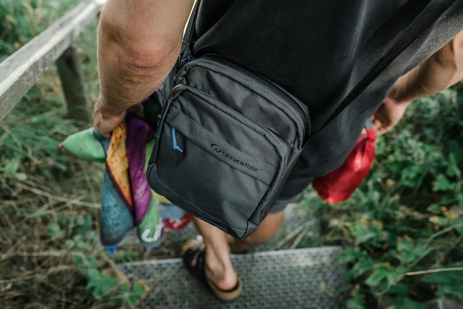 Geanta Lifeventure RFID (Grey)