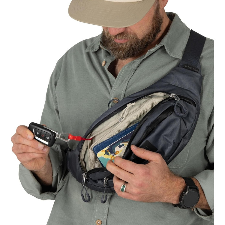 Поясная сумка Osprey Daylite Waist (Grey/Latte Brown)