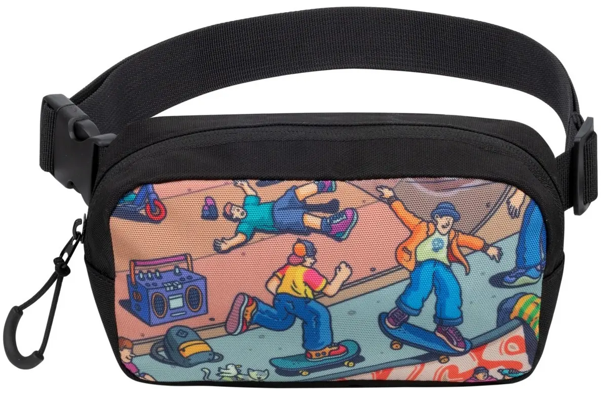 Поясная сумка Rivacase Agora Skaters 5410 (Black)