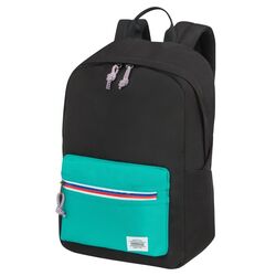 Rucsac American Tourister Upbeat Backpack (Black/Turquoise) Thumb