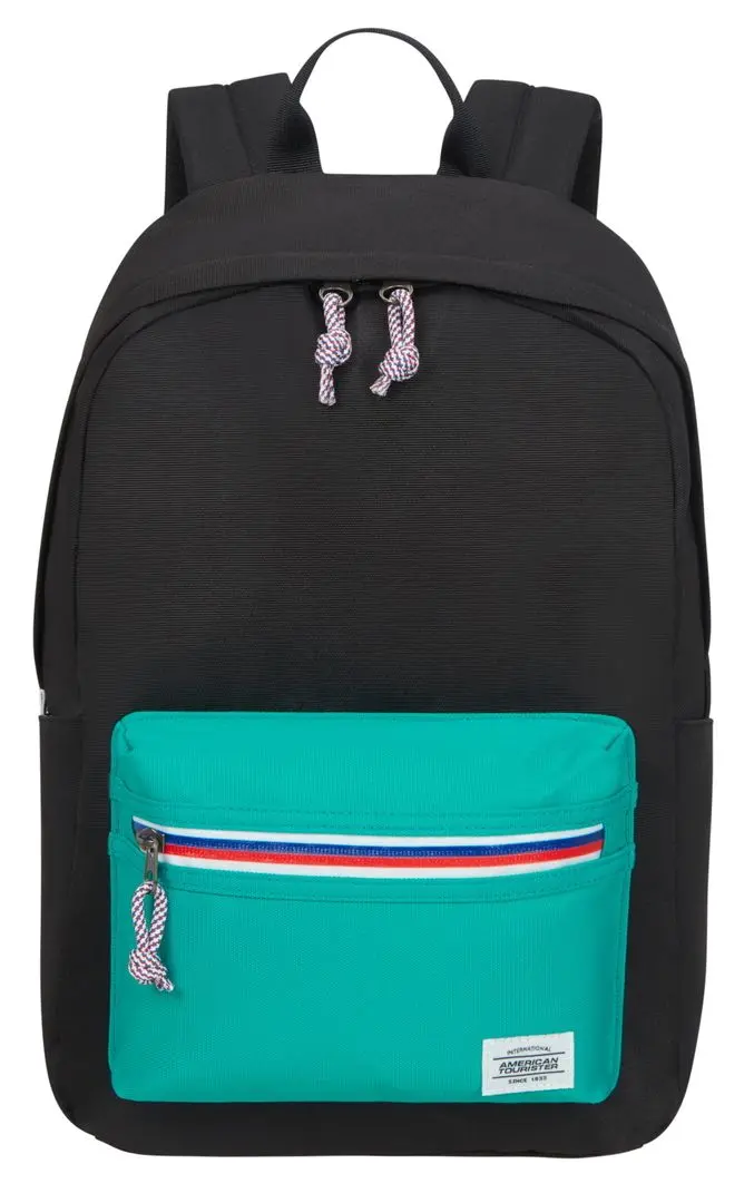 Rucsac American Tourister Upbeat Backpack (Black/Turquoise)