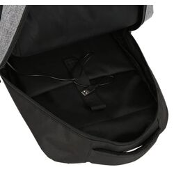 Set rucsac + geanta + borseta Aptel BQ51D (Black/Grey) Thumb