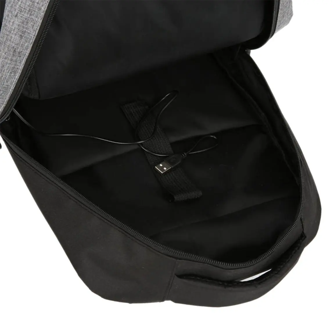 Set rucsac + geanta + borseta Aptel BQ51D (Black/Grey)