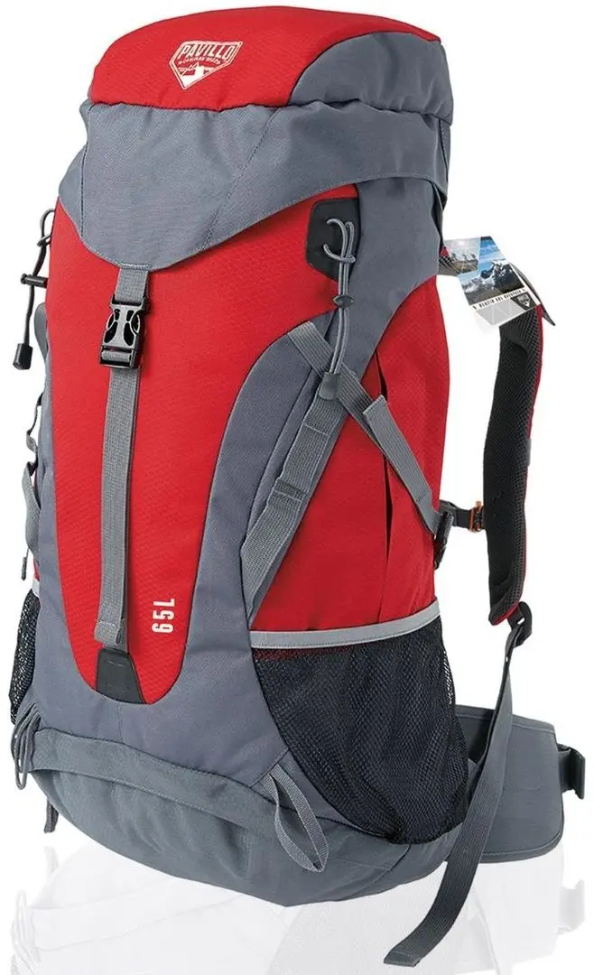 Рюкзак Bestway Dura-Trek 65L (Red/Grey)