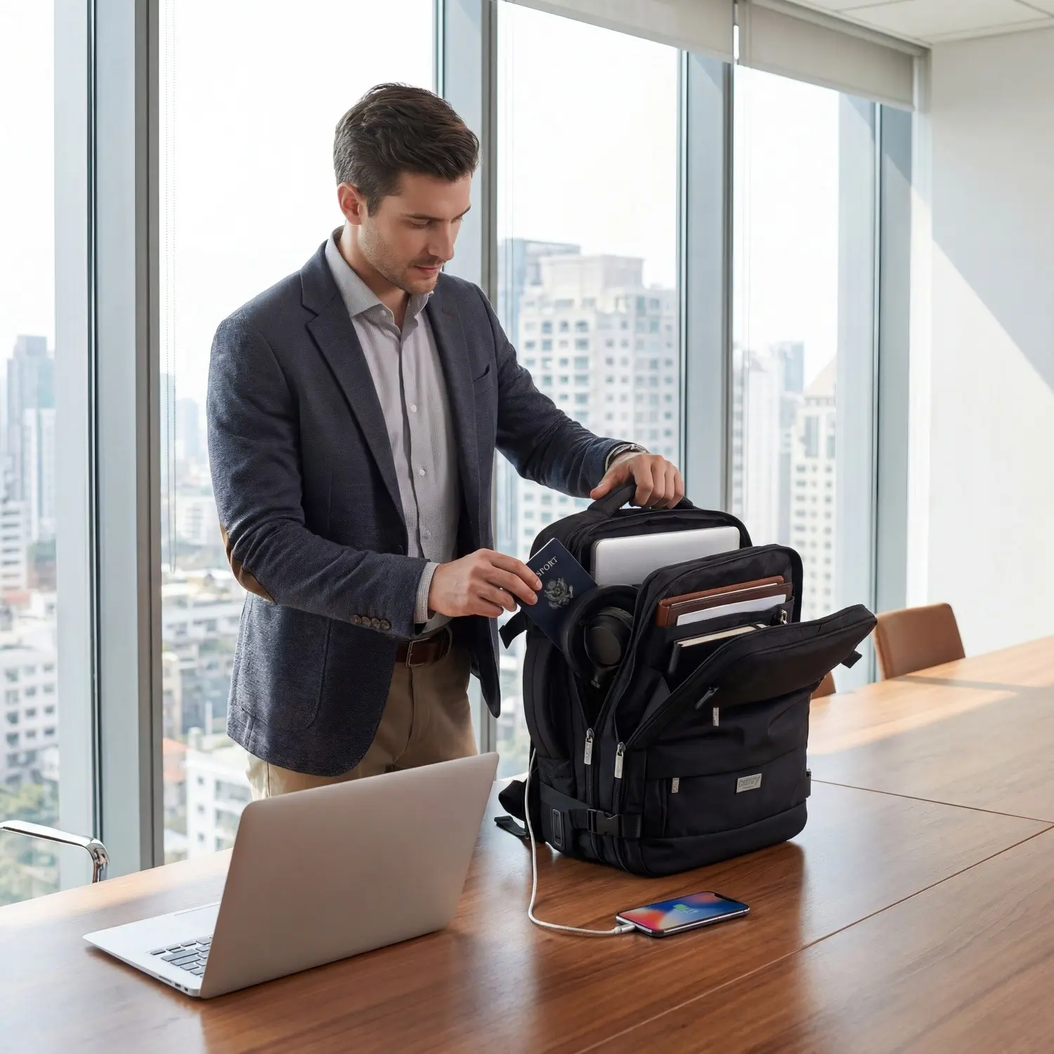 Rucsac Camry CR 6880 (Black) - 14