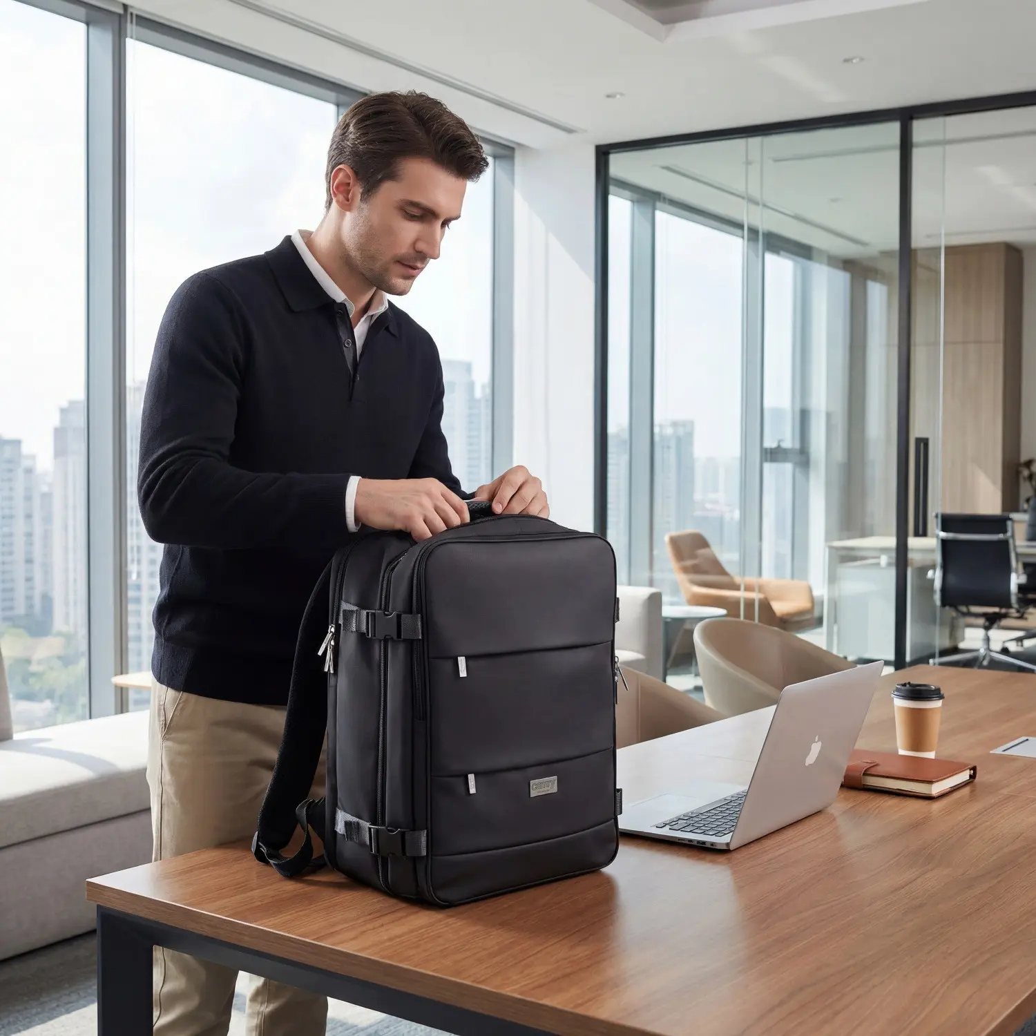 Rucsac Camry CR 6880 (Black) - 8