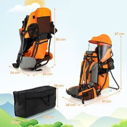 Рюкзак-переноска для детей Costway BU10011OR (Orange) Thumb