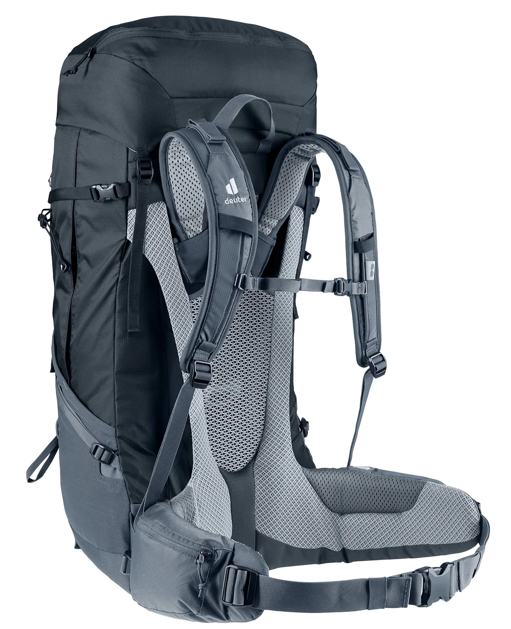 Rucsac Deuter Air Trek 60+10 (Black/Graphite)