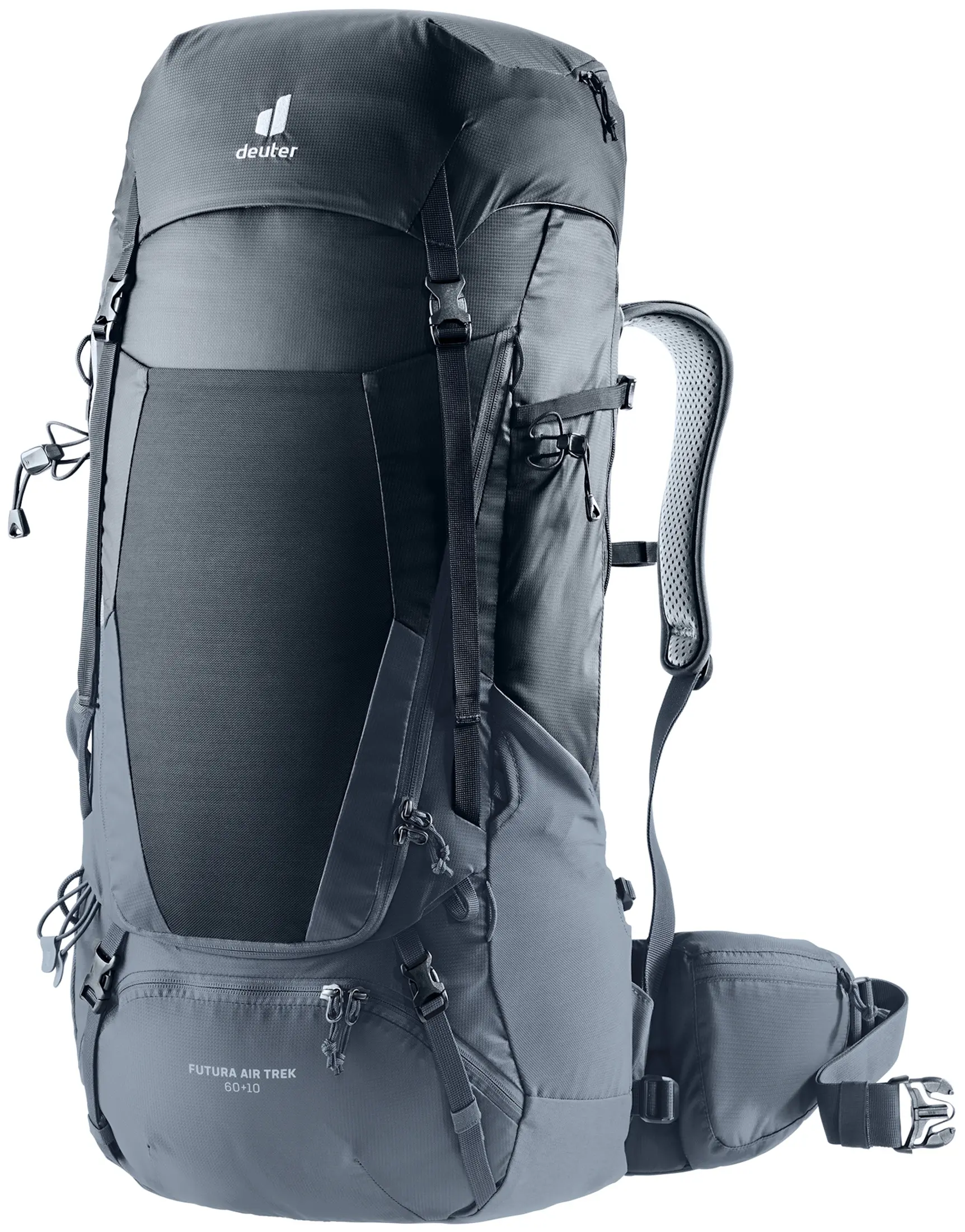Rucsac Deuter Air Trek 60+10 (Black/Graphite)