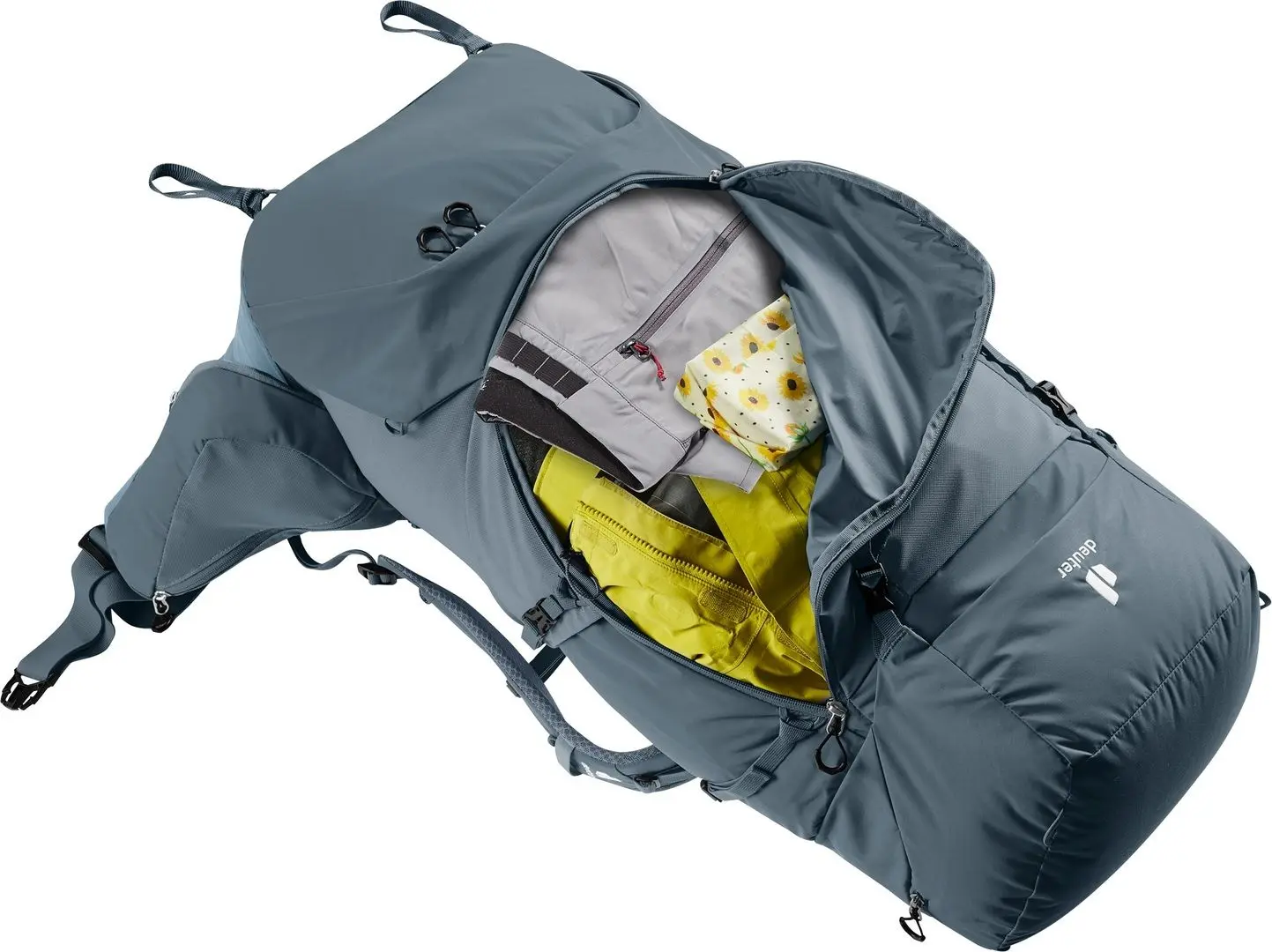 Rucsac Deuter Aircontact Core 70+10 (Graphite/Shale) - 11