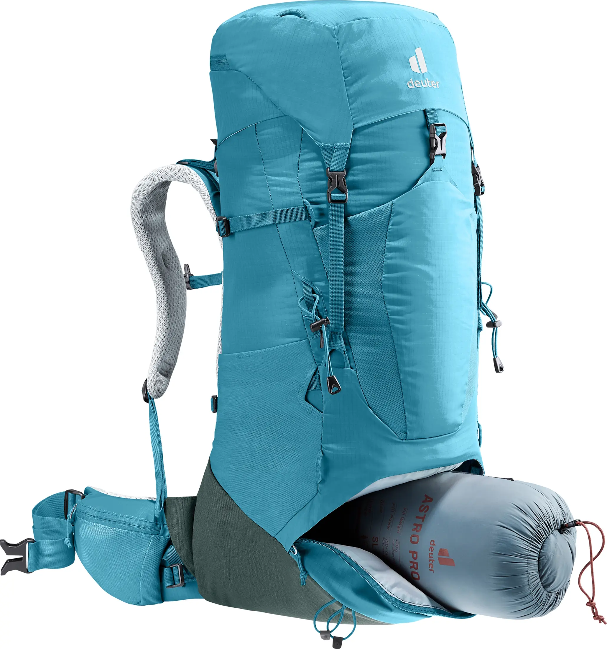 Rucsac Deuter Aircontact Lite 35+10 SL (Lagoon/Ivy)