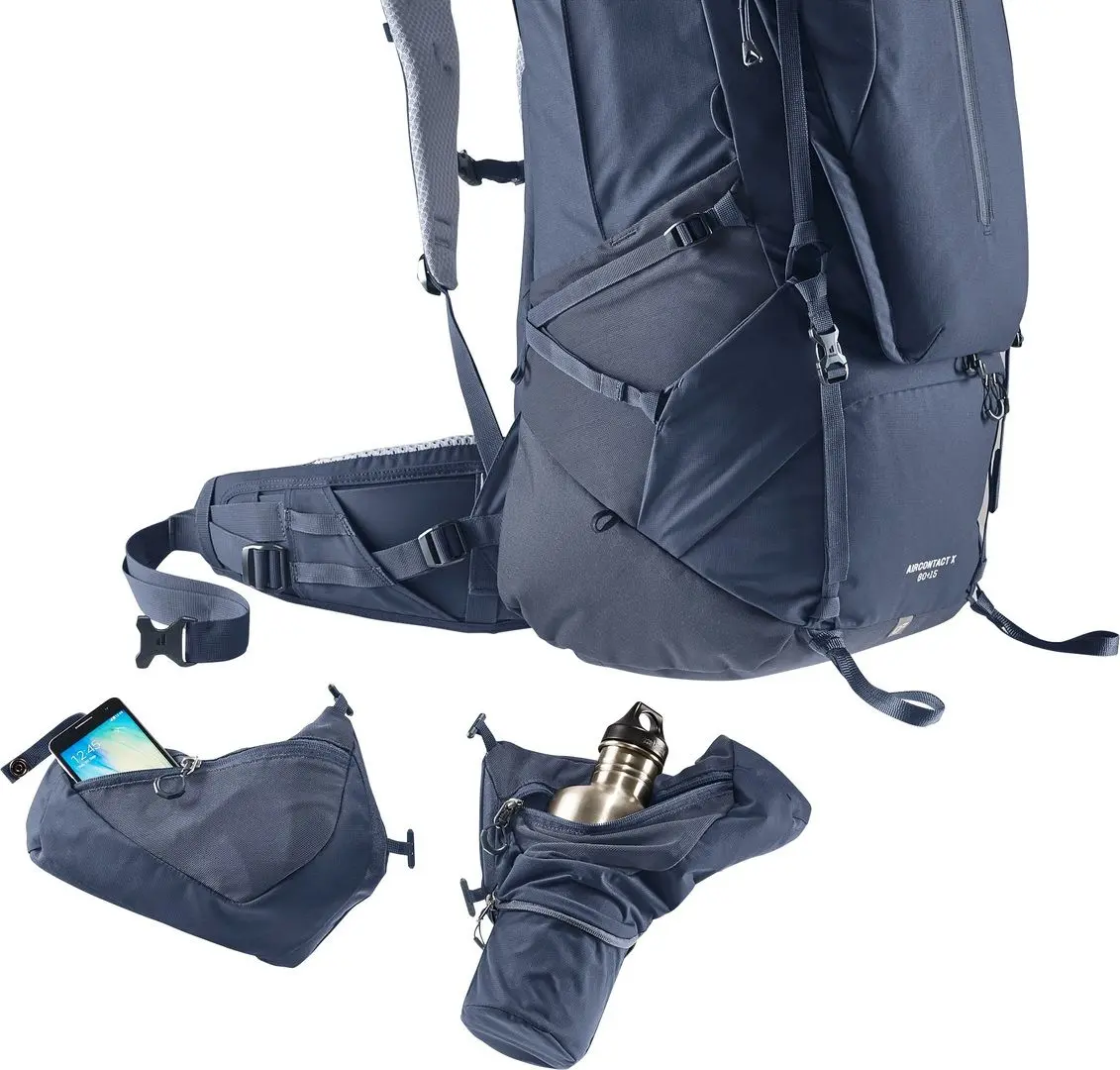 Рюкзак Deuter Aircontact X 80+15 (Ink) - 9
