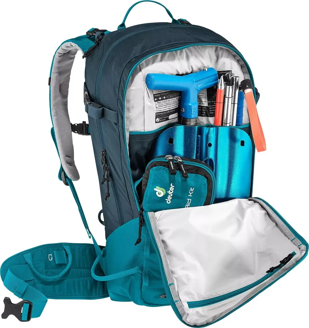 Rucsac Deuter Freerider 30L (Petrol/Arctic) - 3