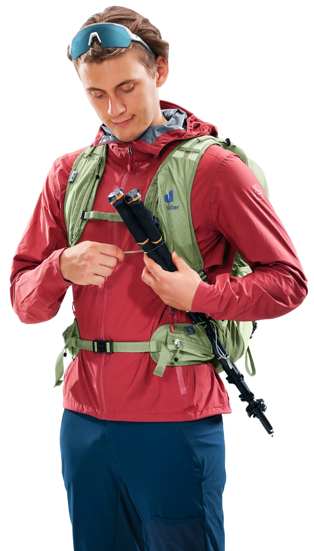 Рюкзак Deuter Speed Lite Pro 25 (Mineral/Grove) - 11