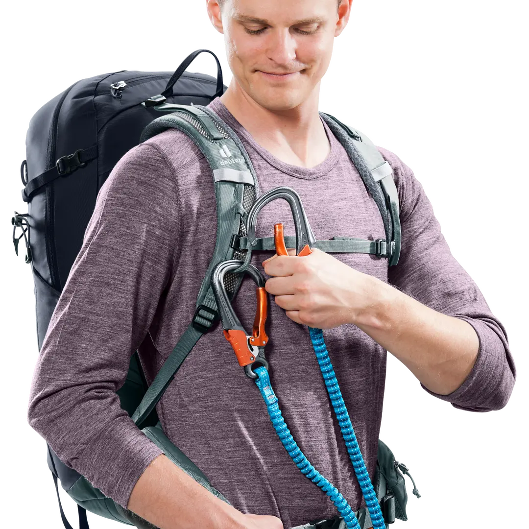 Rucsac Deuter Trail Pro 33 (Black/Shale)