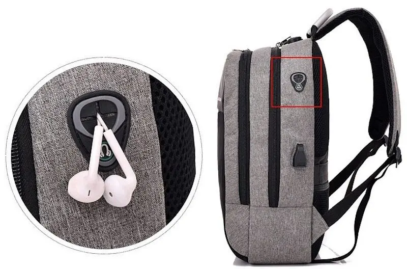 Rucsac Gotel K403E (Black/Grey)