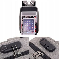 Rucsac Gotel K403E (Black/Grey) Thumb