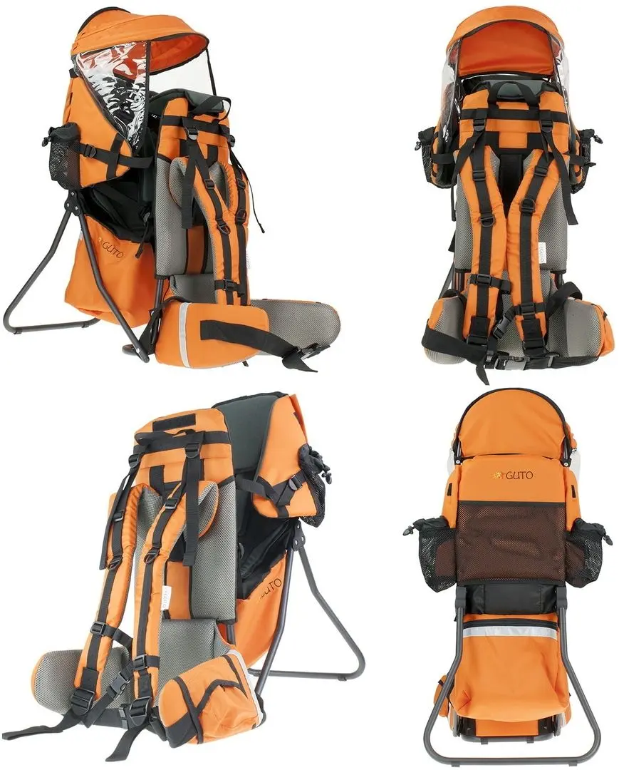 Rucsac transport copii Guto Classic (Orange) - 2
