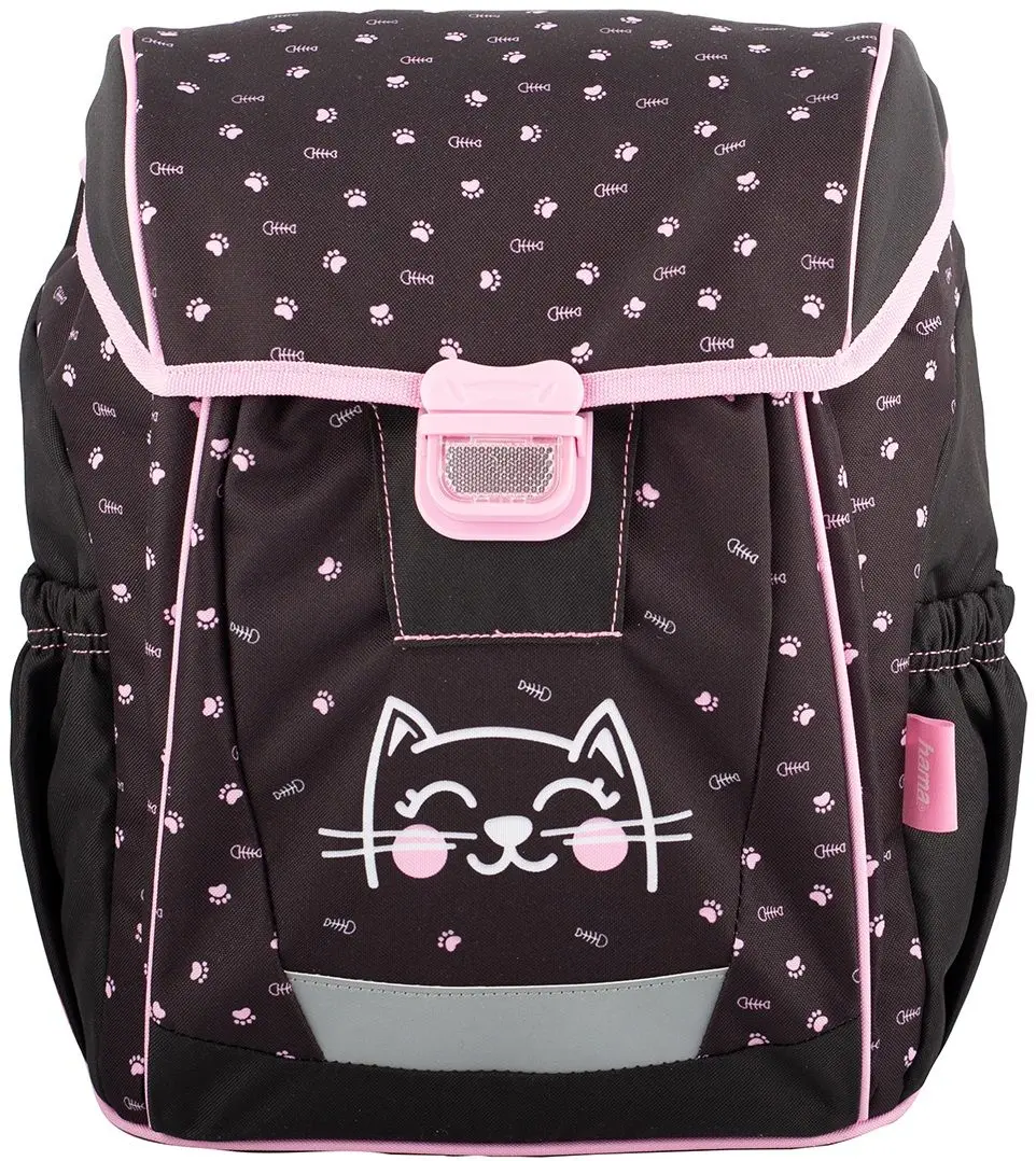 Рюкзак детский Hama Cat (Black/Pink)