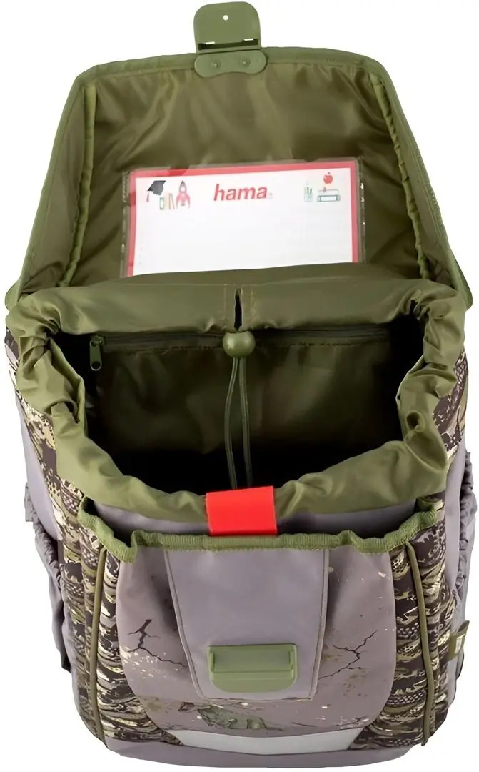 Rucsac pentru copii Hama Dino (Grey/Green) - 3
