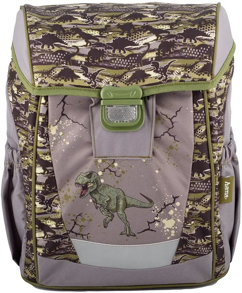 Rucsac pentru copii Hama Dino (Grey/Green)
