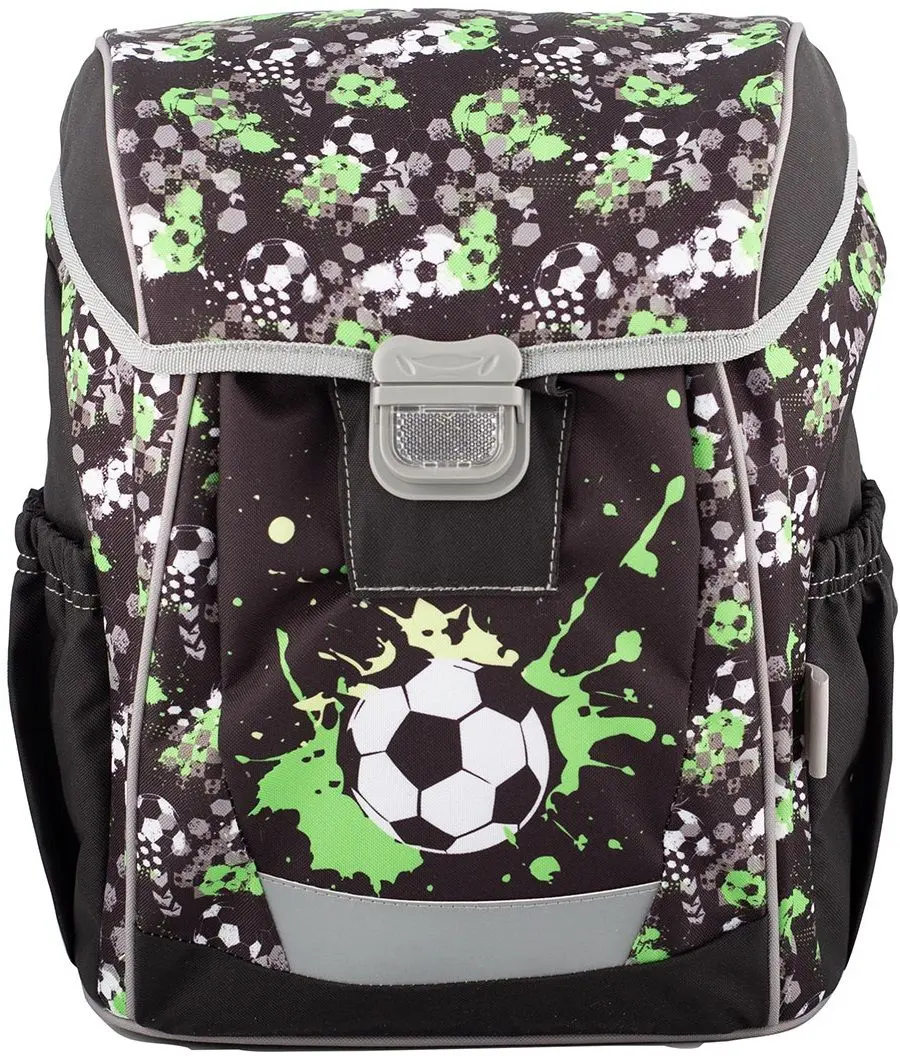 Рюкзак детский Hama Soccer (Black/Green)