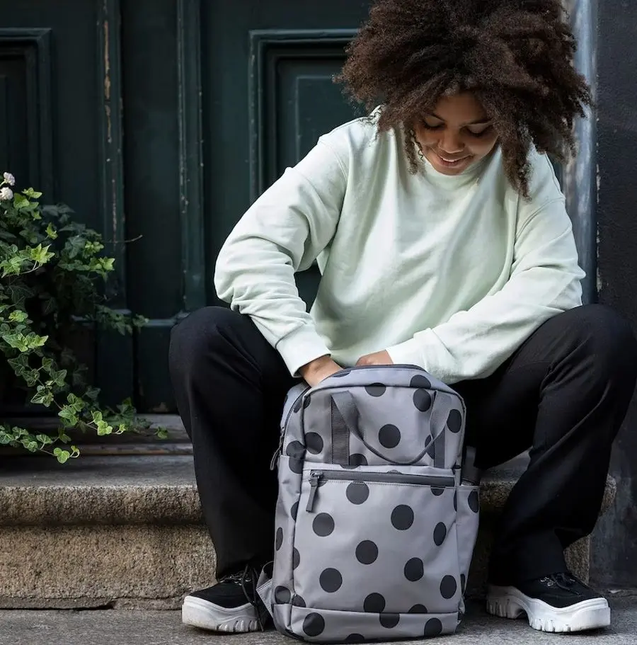 Рюкзак Ikea Starttid (Серый/Темно-серый) - 6