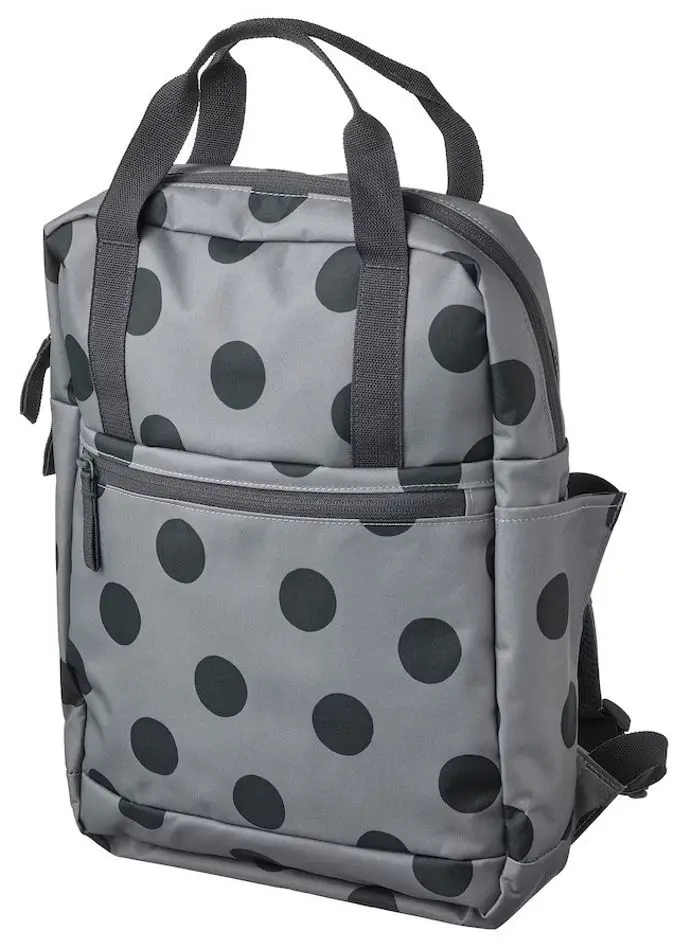 Рюкзак Ikea Starttid (Серый/Темно-серый)