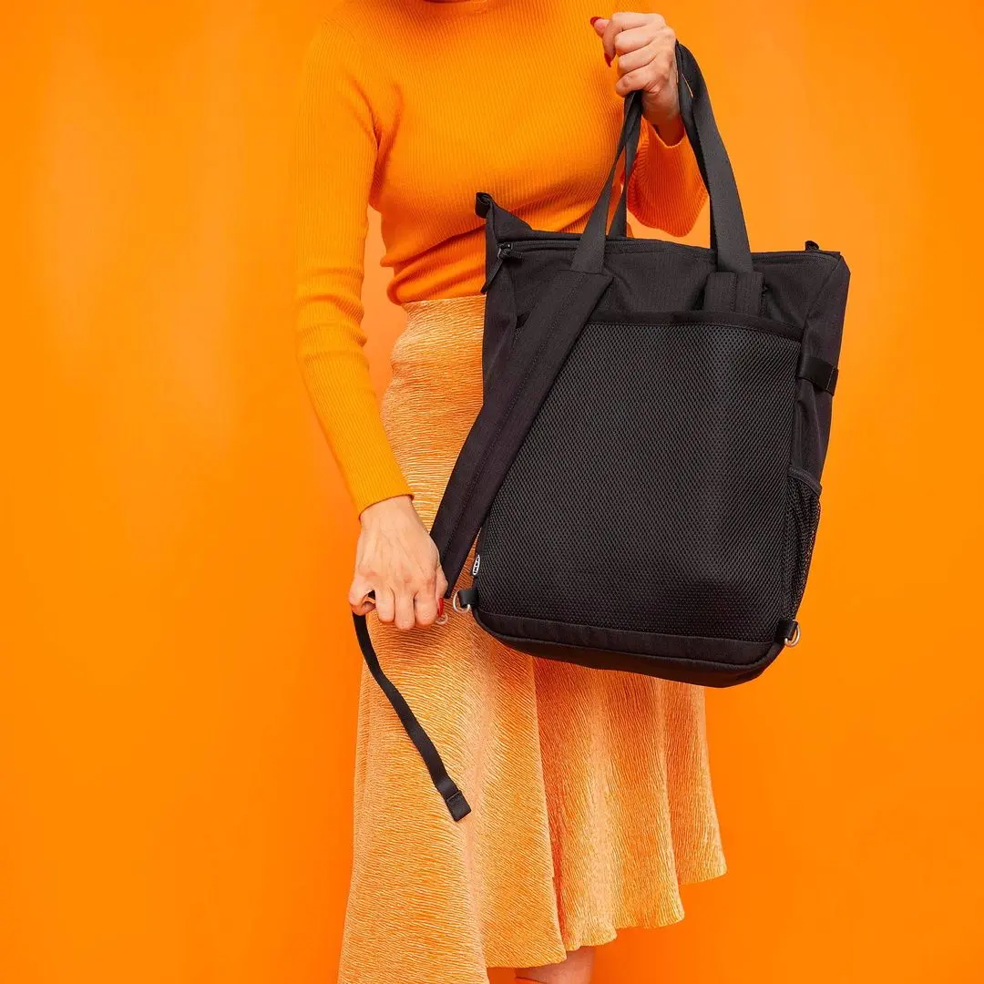 Рюкзак Ikea Varldens 31x15x49/26L (Черный) - 5