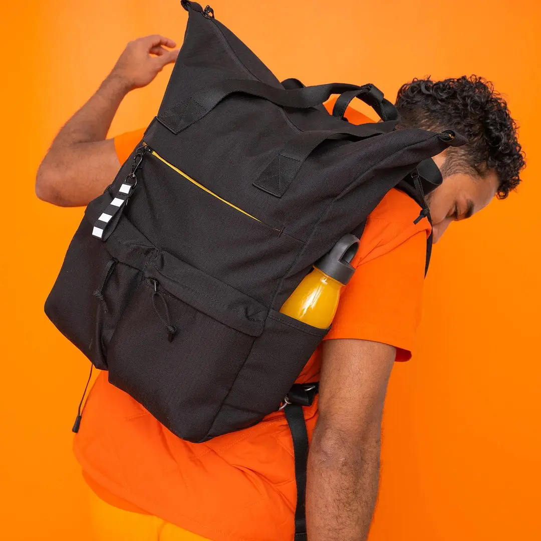 Рюкзак Ikea Varldens 31x15x49/26L (Черный) - 6