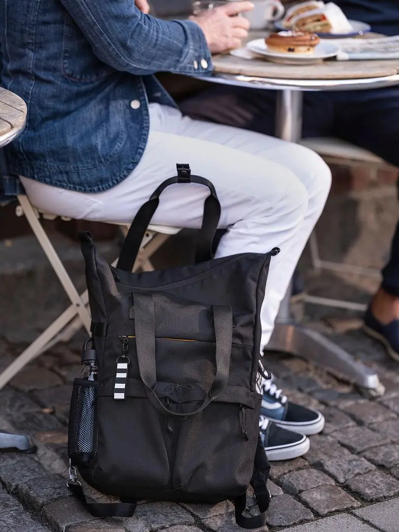 Рюкзак Ikea Varldens 31x15x49/26L (Черный) - 8