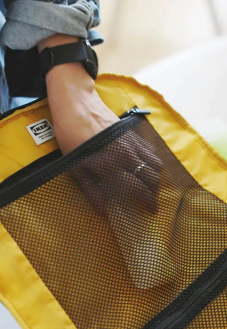 Рюкзак Ikea Varldens 33x17x55/36L (Черный) - 4