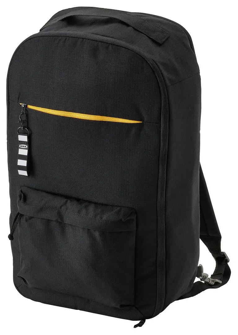 Рюкзак Ikea Varldens 33x17x55/36L (Черный)