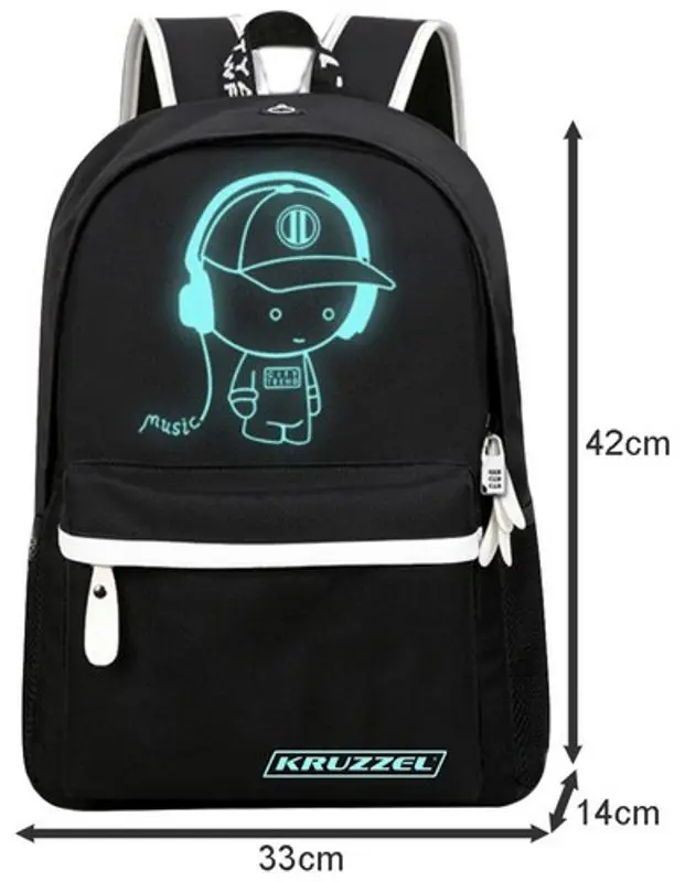 Rucsac Kruzzel 19374 (Black)