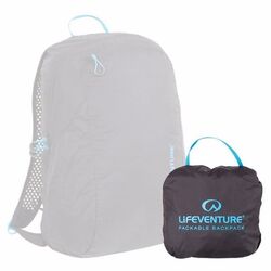 Rucsac Lifeventure Packable 16L (Black/Blue) Thumb