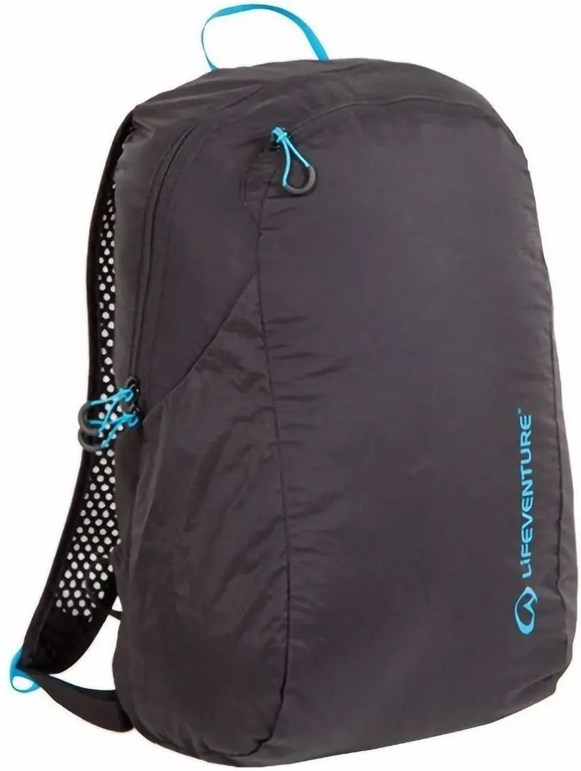 Rucsac Lifeventure Packable 16L (Black/Blue)